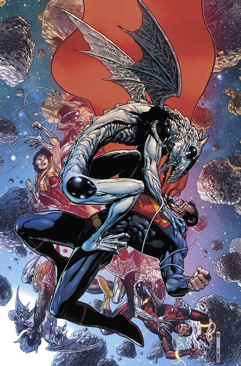 Justice League #9 ((drowned Earth)) DC Comics Comic Book