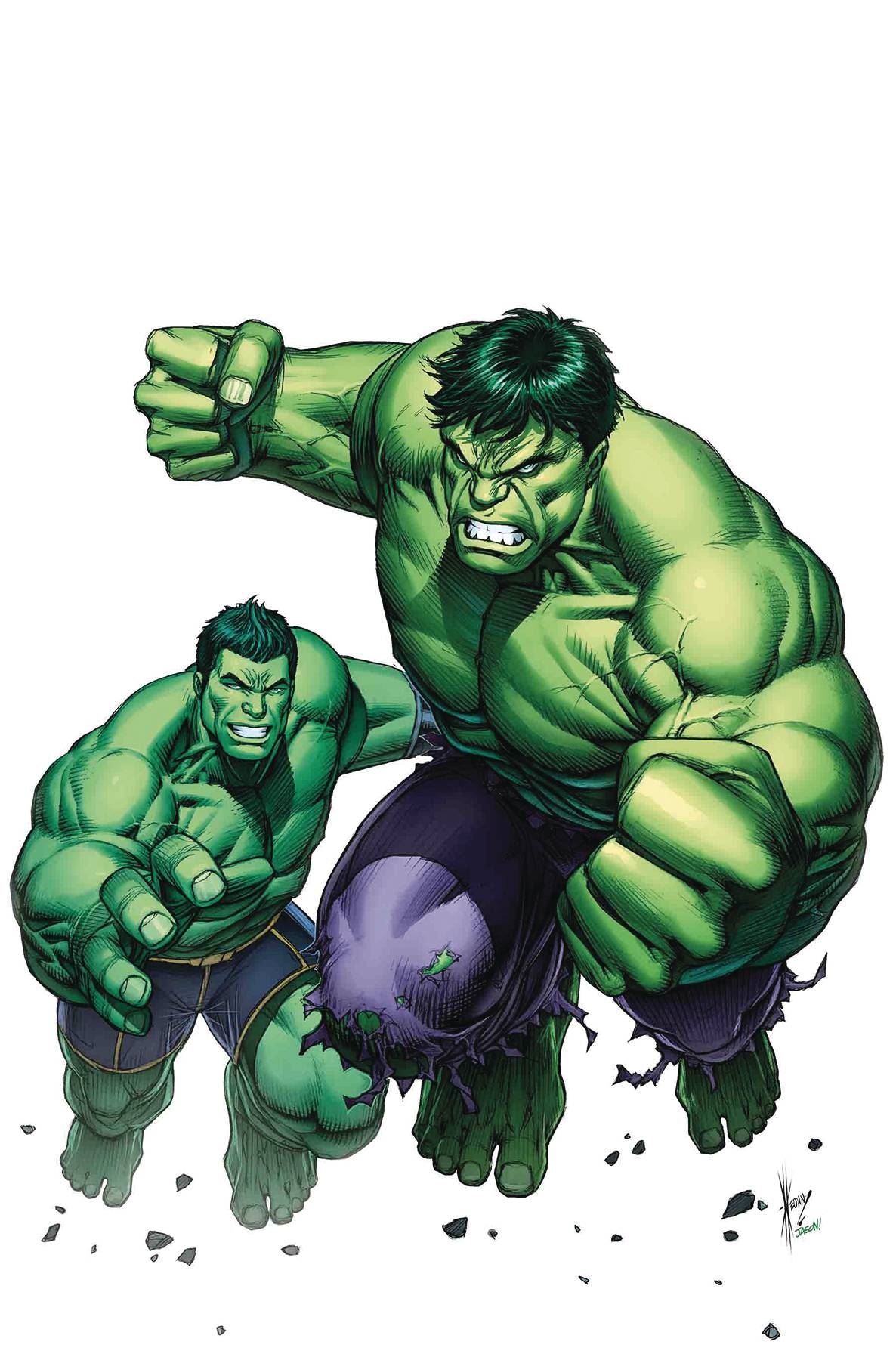 Generations Banner Hulk & Totally Awesome Hulk #1 Keown Var (Keown Var) Marvel Comics Comic Book