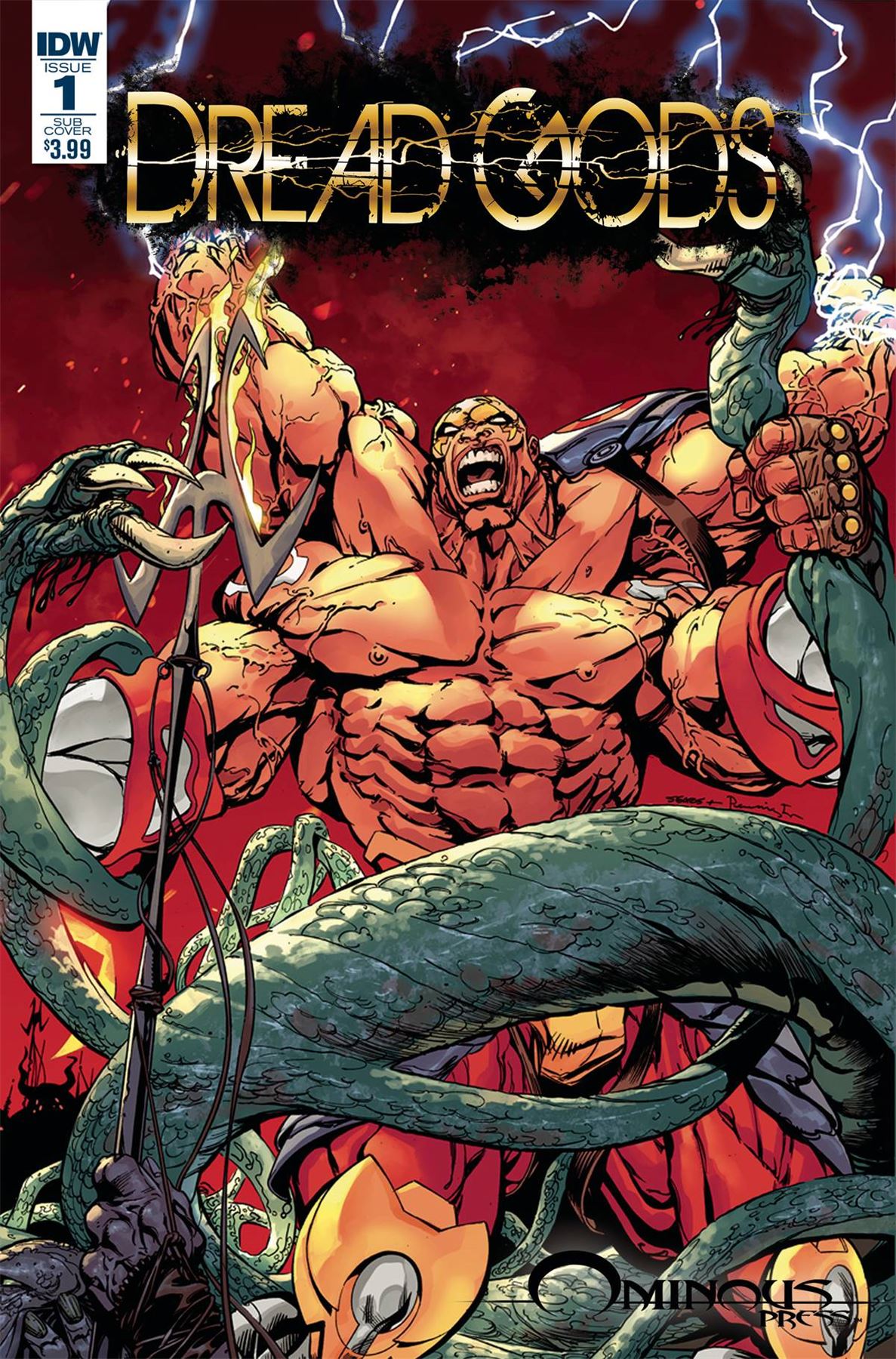 Dread Gods #1 Cvr B Sears (Cvr B Sears) Idw Publishing Comic Book