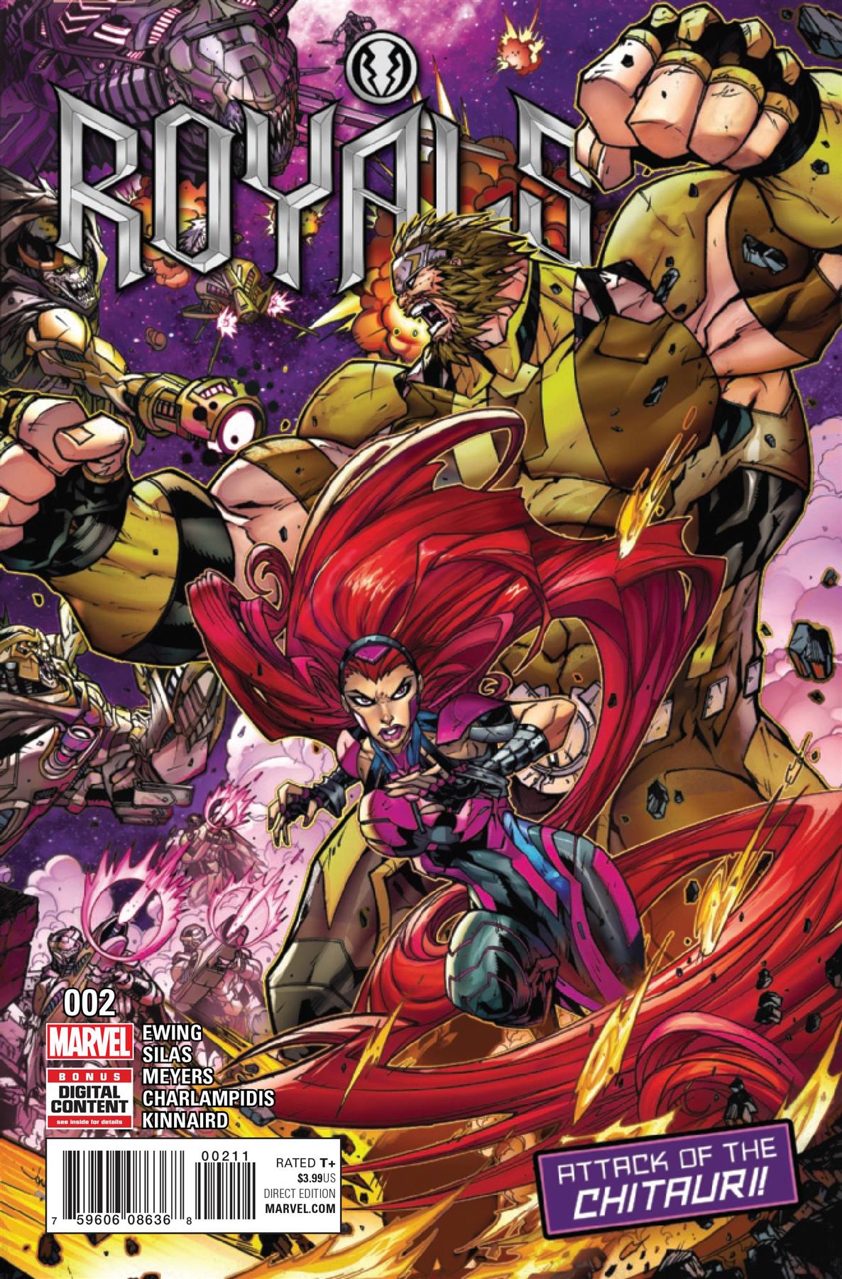 Royals #2 () Marvel Comics Comic Book