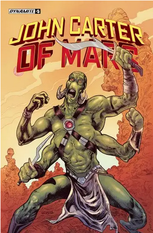 John Carter Of Mars #5 Cvr A Acosta Dynamite Comic Book