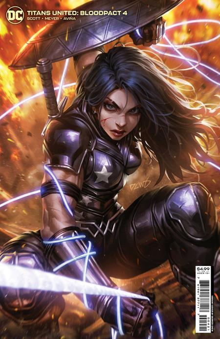 Titans United Bloodpact #4 (of 6) Cvr B Derrick Chew Card Stock Var DC Comics Comic Book