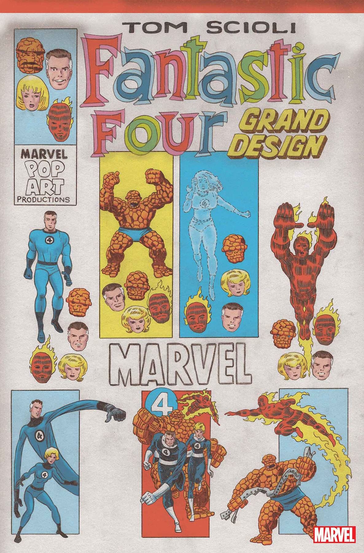 Fantastic Four Grand Design #1 (Scioli Var) Marvel Comics Comic Book