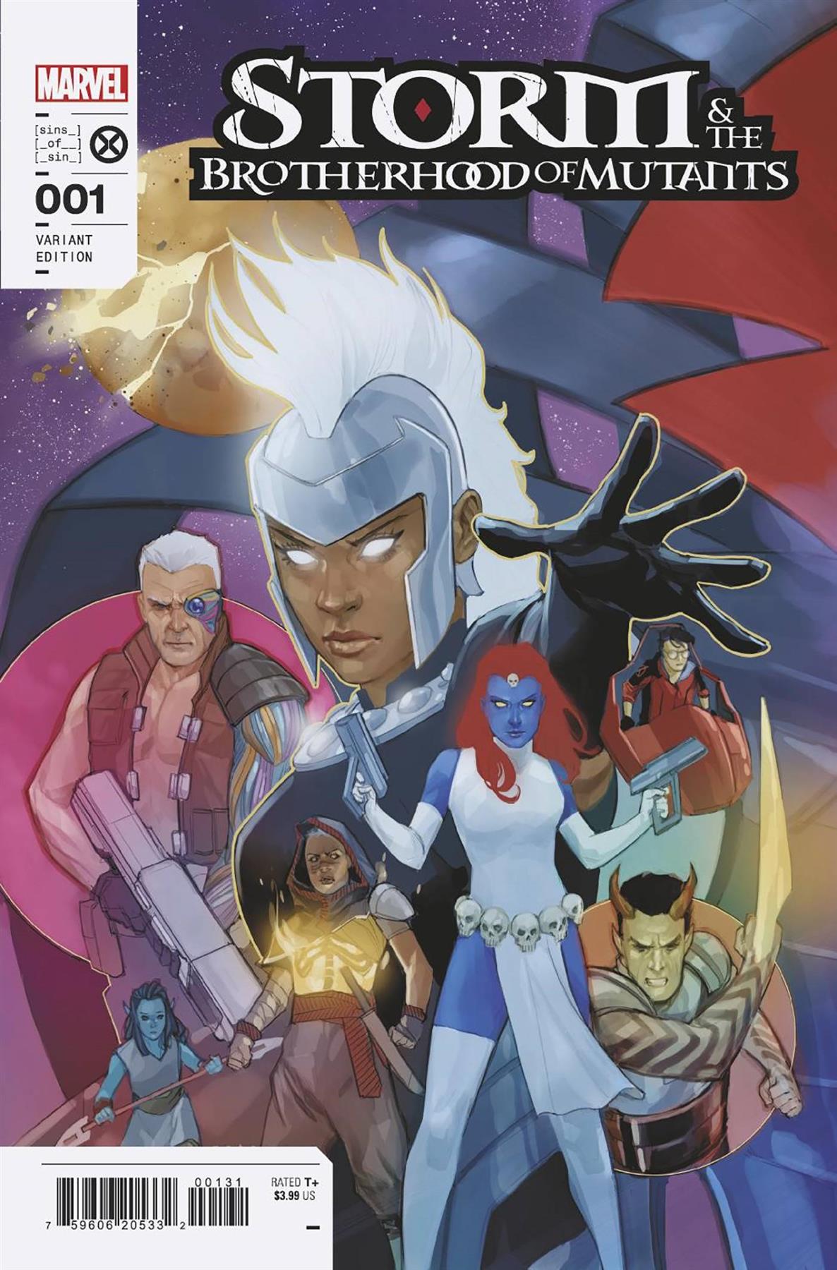 Storm And Brotherhood Mutants #1 Sos February Connecting Var (Sos February Connecting Var) Marvel Prh Comic Book 2023
