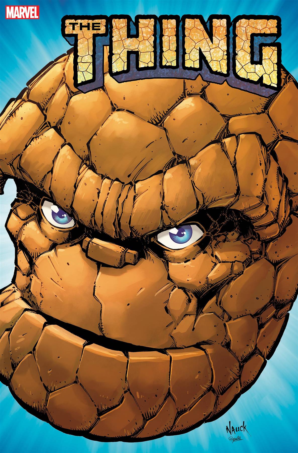The Thing #1 Nauck Headshot Var () Marvel Prh Comic Book 2021