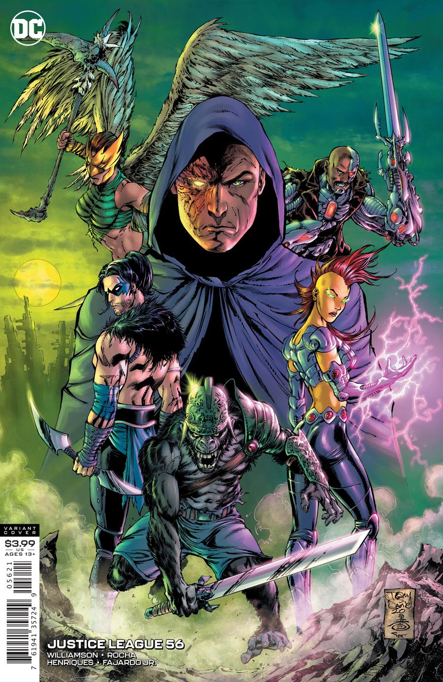 Justice League #56 Daniel & Miki Var Ed Dc Comics Comic Book