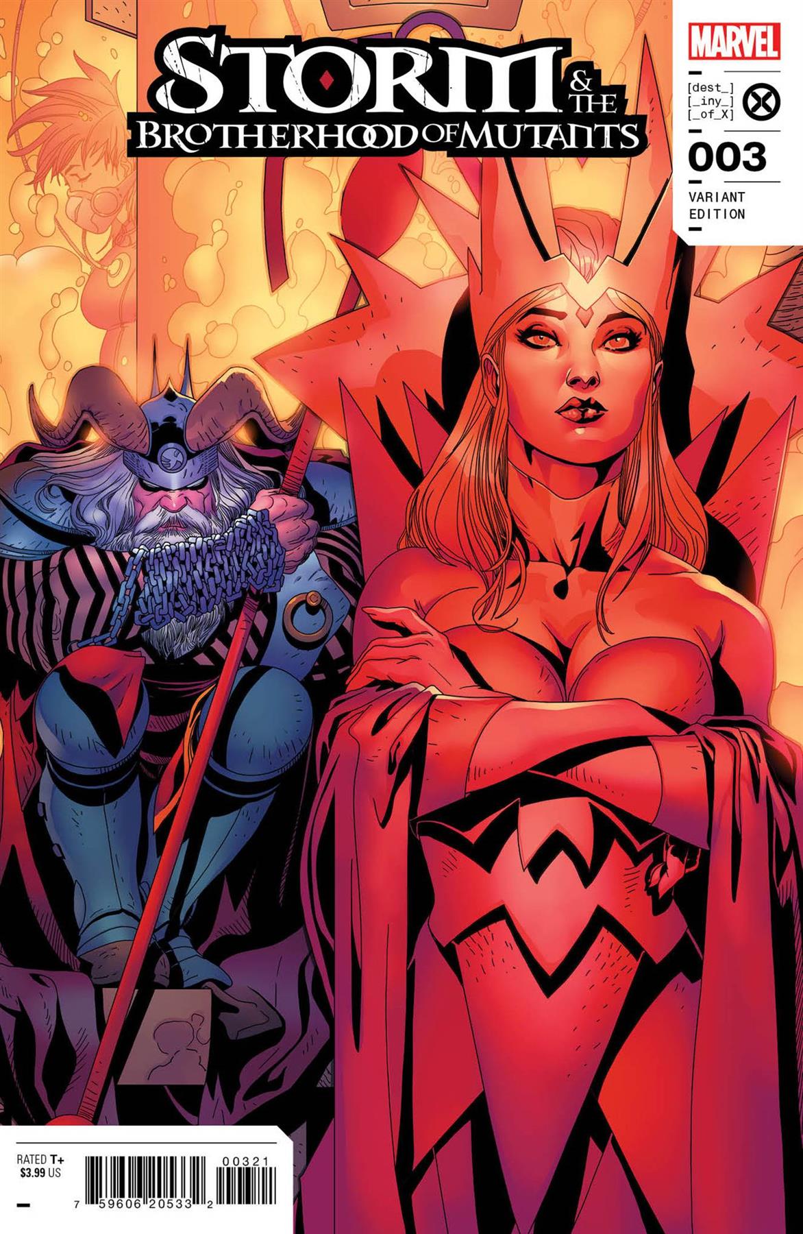 Storm And Brotherhood Mutants #3 Sos April Connect Var (Sos April Connect Var) Marvel Prh Comic Book 2023