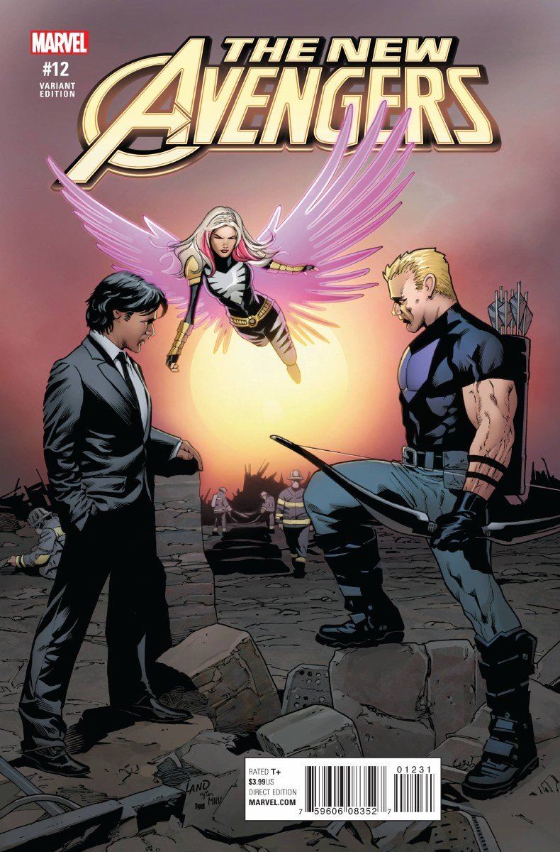 New Avengers #12 (Cw Reenactment Var Aso) Marvel Comics Comic Book