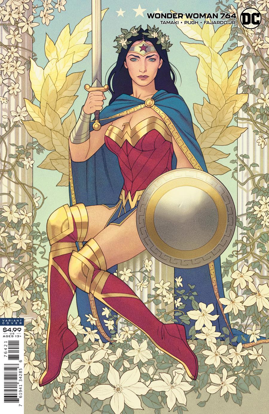 Wonder Woman #764 Card Stock J Middleton Var Ed (Card Stock J Middleton Var Ed) DC Comics Comic Book 2020