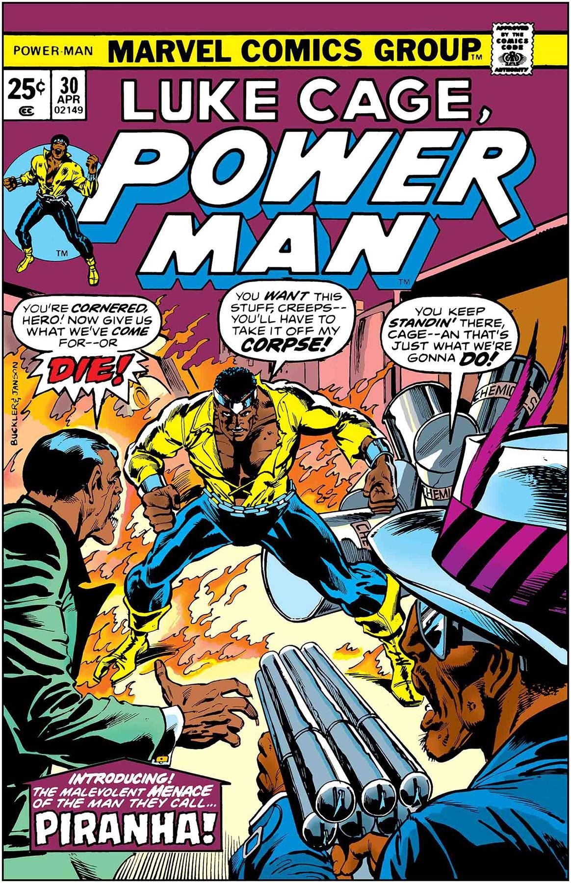 True Believers Luke Cage Power Man Piranha #1 Marvel Comics Comic Book
