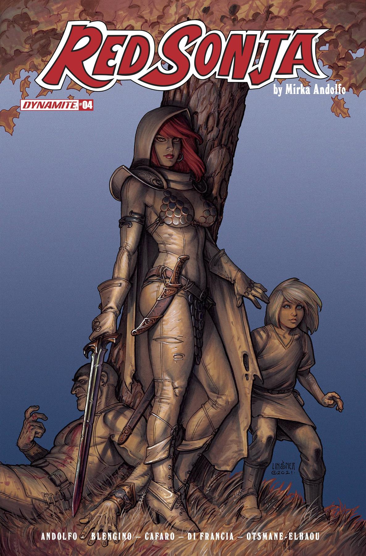 Red Sonja (2021) #4 Cvr C Linsner Dynamite Comic Book