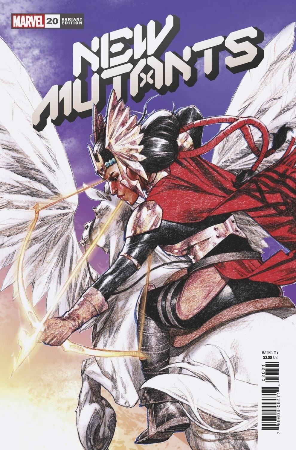 New Mutants #20 Go Var Marvel Comics Comic Book