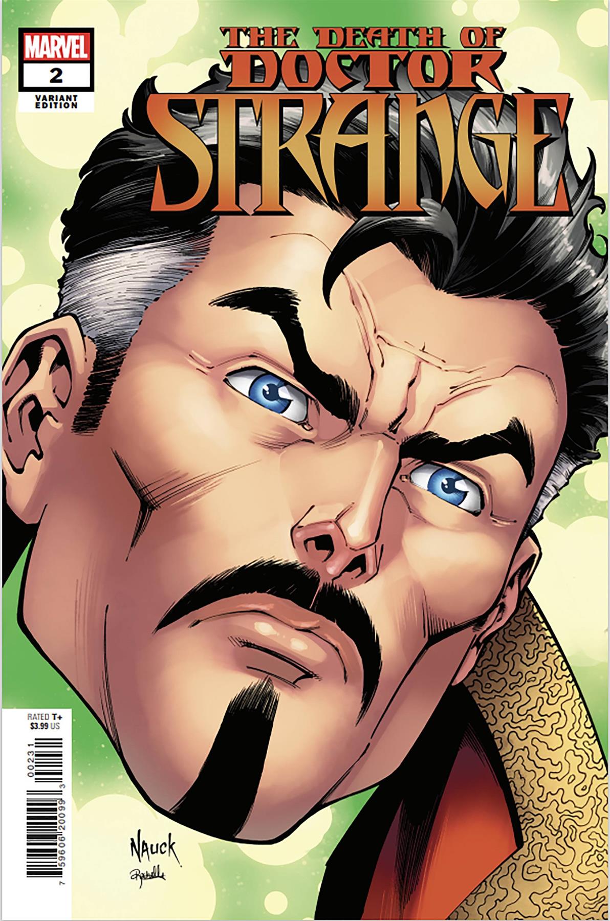 Death Of Doctor Strange #2 (Nauck Headshot Var) Marvel Prh Comic Book 2021