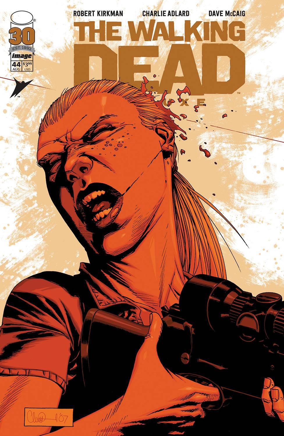Walking Dead Dlx #44 Cvr B Adlard & Mccaig (mr) Image Comics Comic Book
