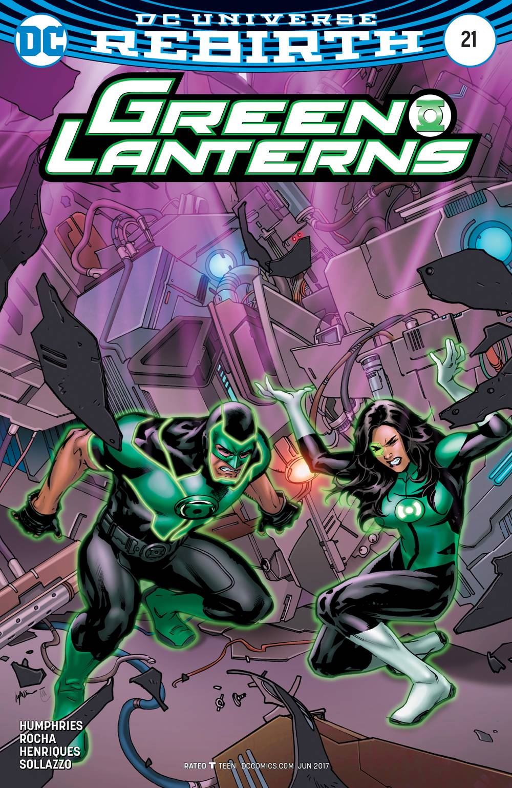 Green Lanterns #21 (Var Ed) DC Comics Comic Book
