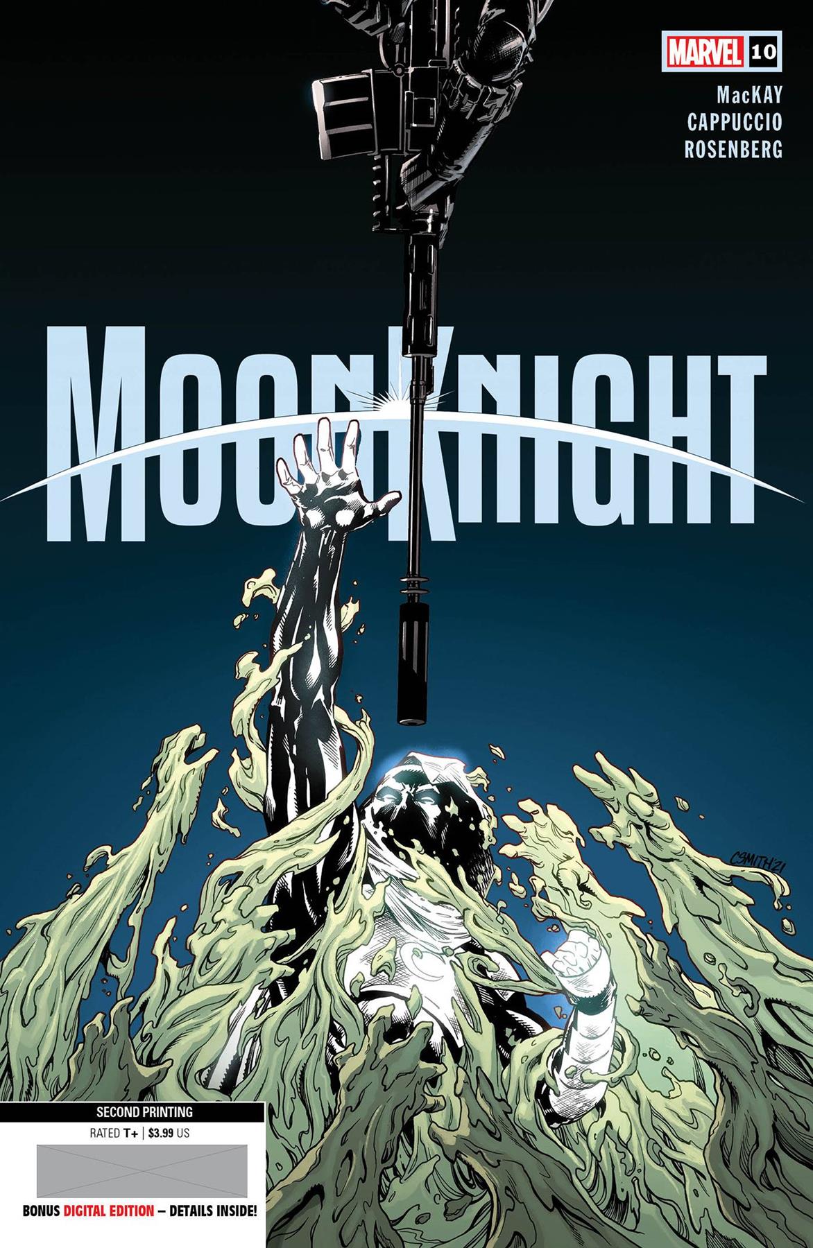 Moon Knight #10 2nd Ptg Cory Smith Var Marvel Prh Comic Book