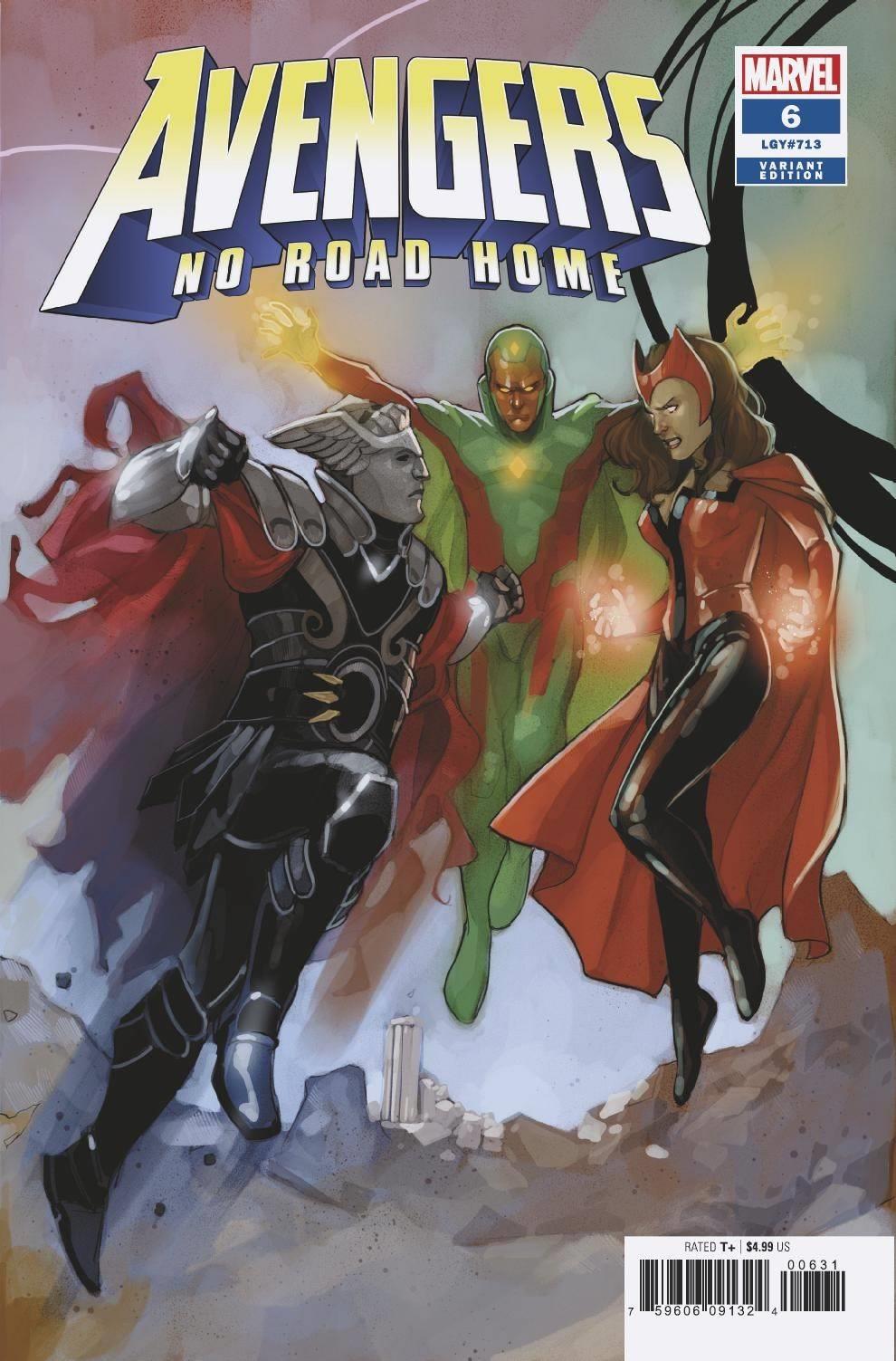 Avengers No Road Home #6 (Djurdjevic Connecting Var) Marvel Comics Comic Book