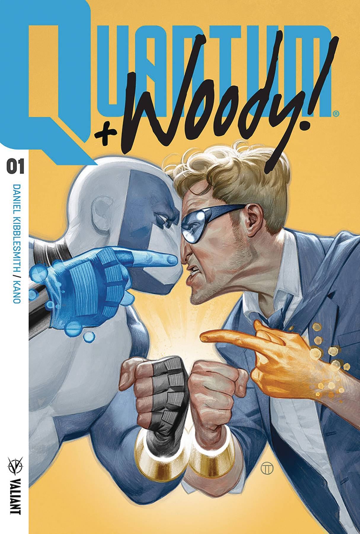 Quantum & Woody (Cvr A Tedesco) Valiant Entertainment Llc Comic Book