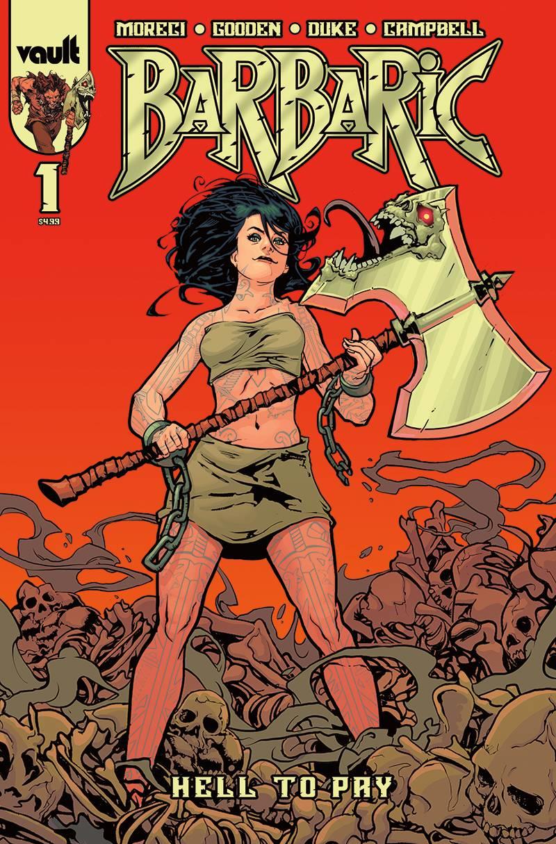Barbaric Hell To Pay #1 Cvr B Gooden Vault Comics Comic Book