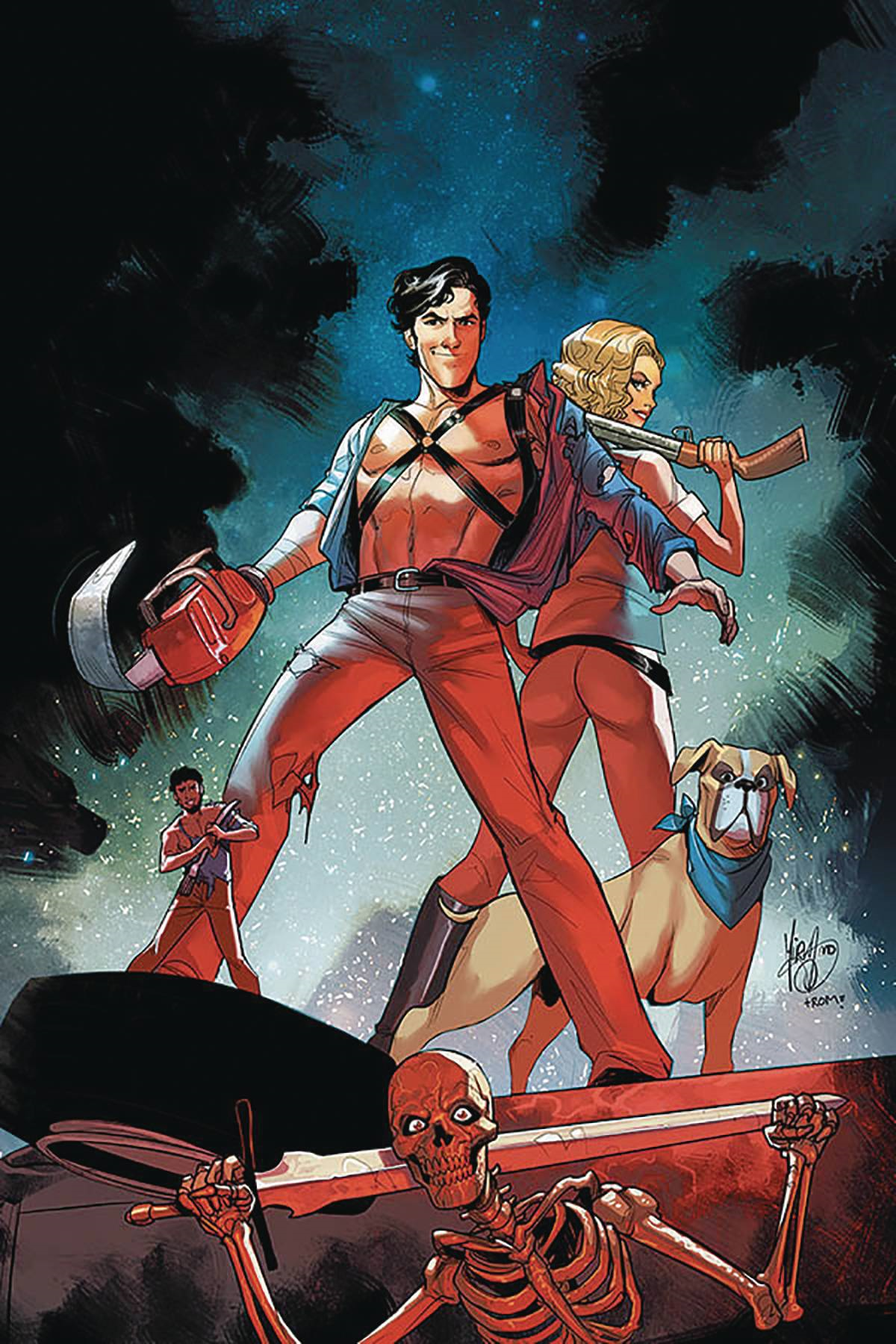 Death To Army Of Darkness #1 Andolfo Ltd Virgin Cvr (Andolfo Ltd Virgin Cvr) Dynamite Comic Book 2020