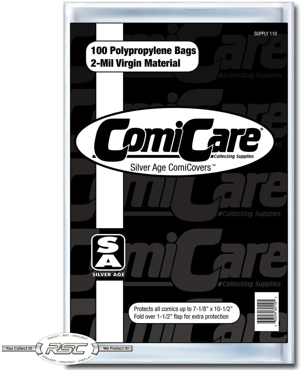 Comicare Silver Pp Bags