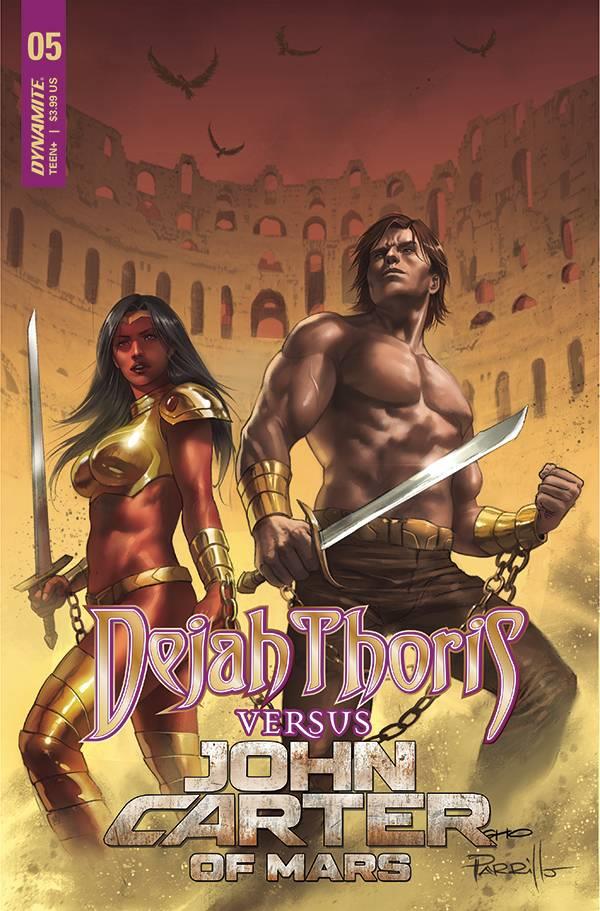 Dejah Thoris Vs John Carter Of Mars #5 Cvr A Parrillo Dynamite Comic Book
