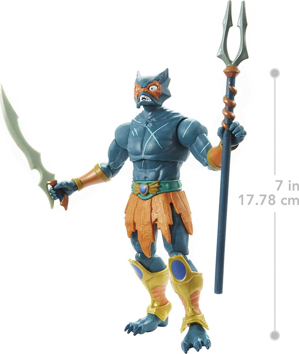 Motu Revelation Mer-man Action Figure
