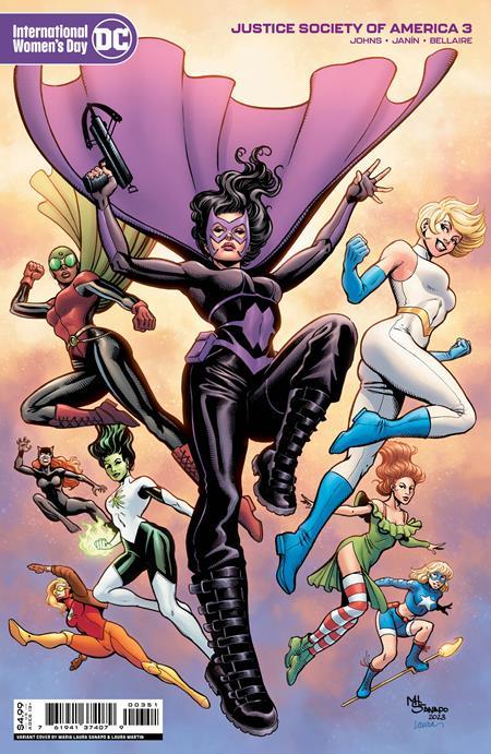 Justice Society Of America #3 (of 12) Cvr E Maria Laura Sanapo International Womens Day Card Stock Var DC Comics Comic Book