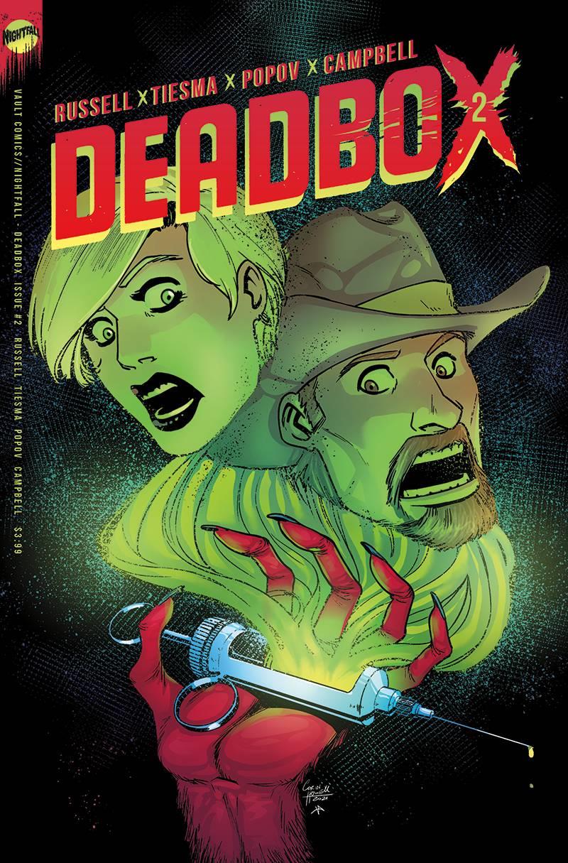 Deadbox #2 Cvr B Howell Vault Comics Comic Book