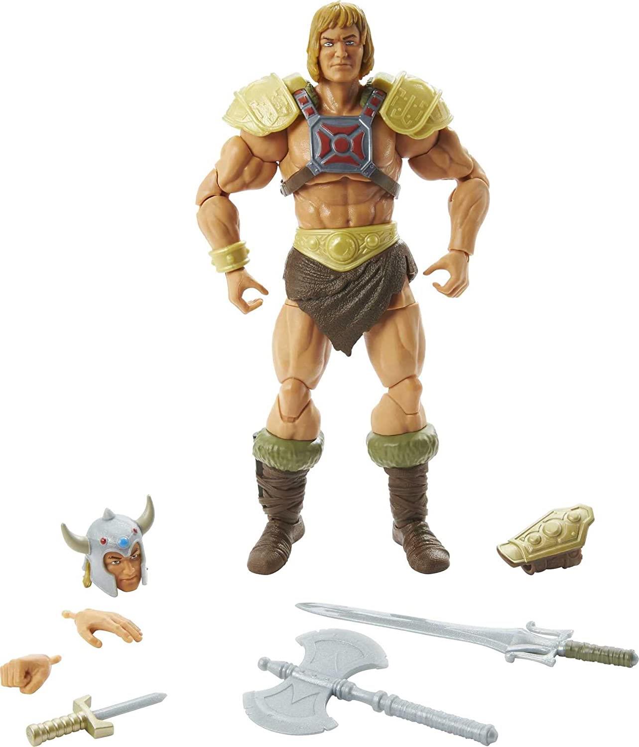 Motu Revelation Viking He-man Action Figure
