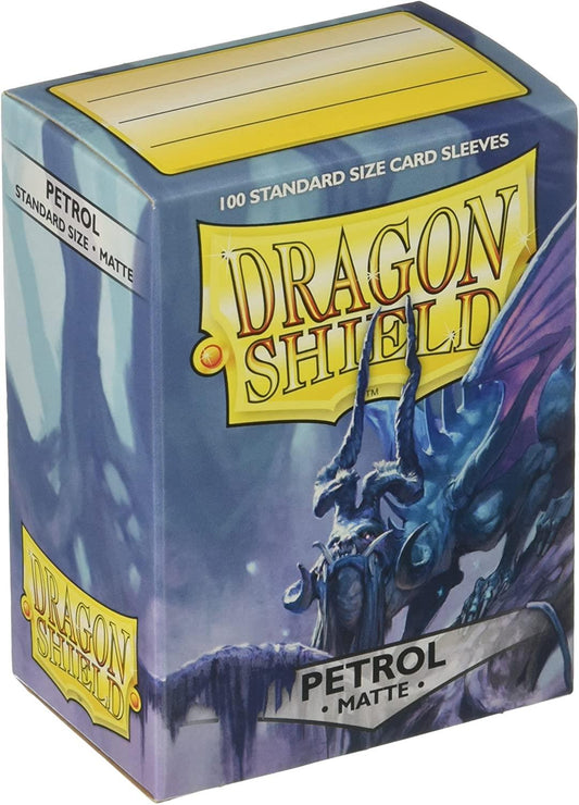 Dragon Shield Sleeves Standard Matte Petrol - 100 ct