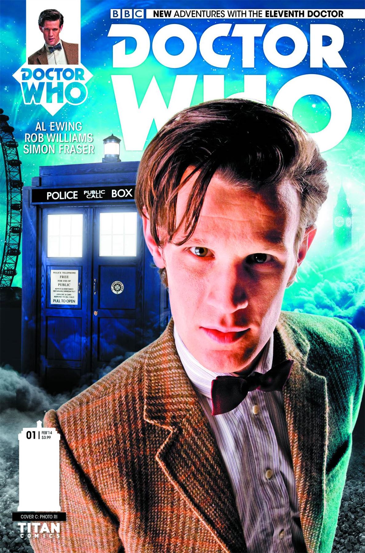 Doctor Who 11th #1 10 Copy Incv Photo Titan Comics Comic Book