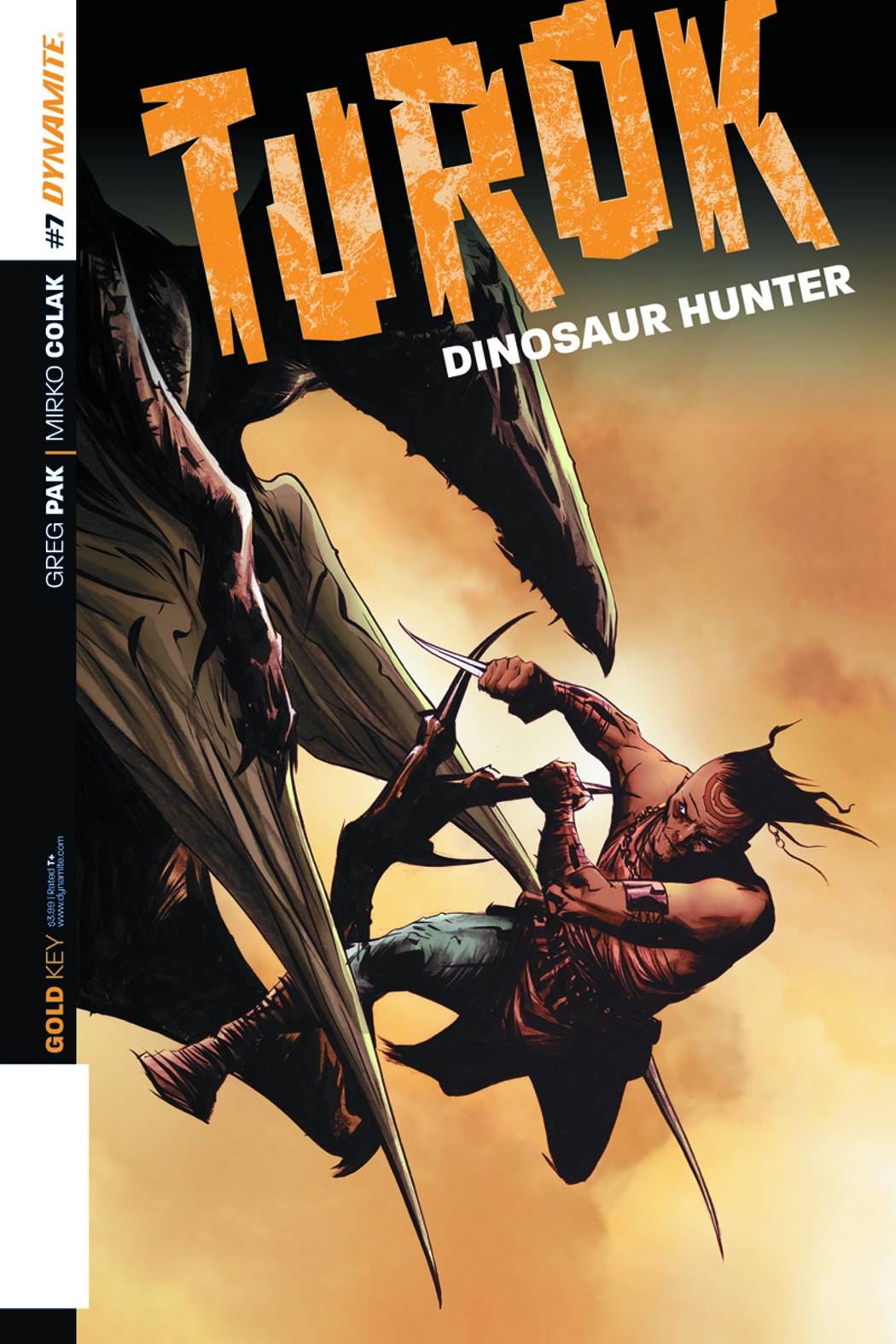 Turok Dinosaur Hunter #7 Lee Exc Subscription Var Dynamite Comics Comic Book