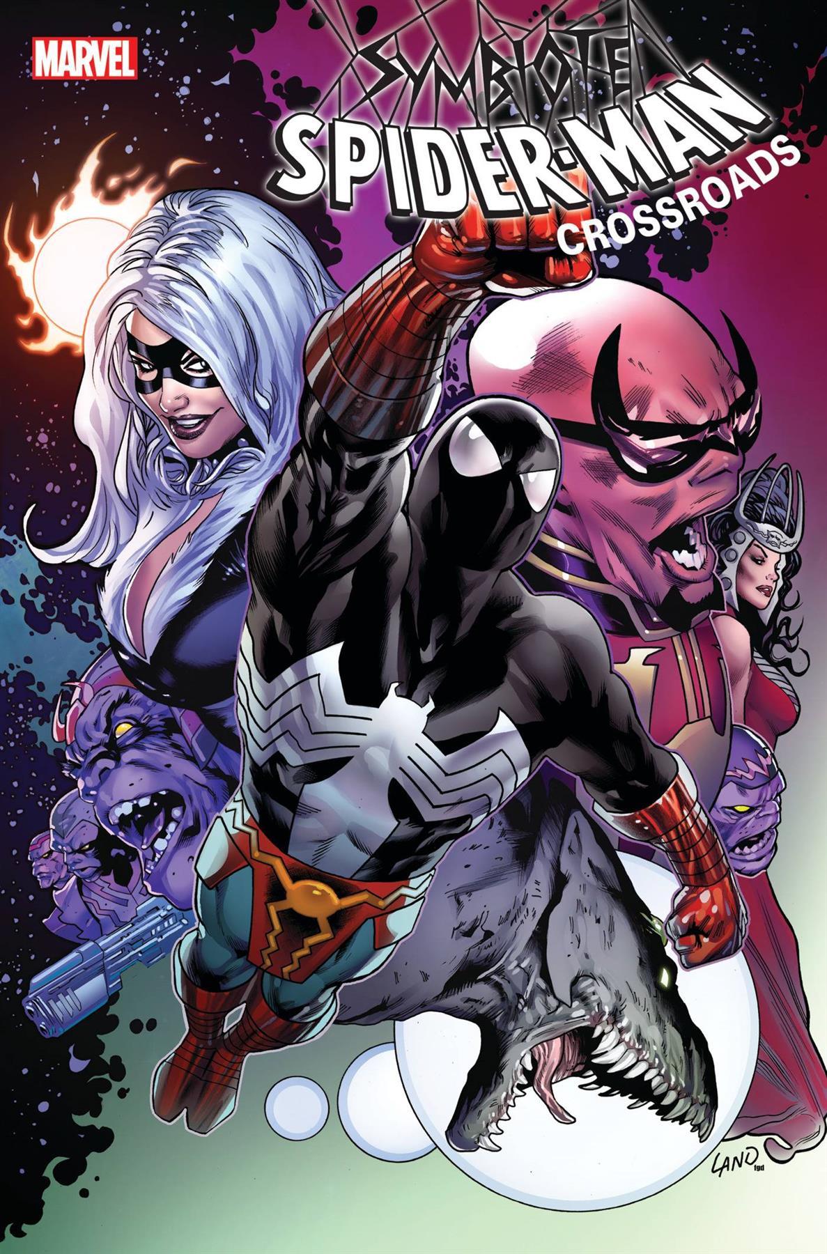 Symbiote Spider-man Crossroads #4 (of 5) Marvel Prh Comic Book