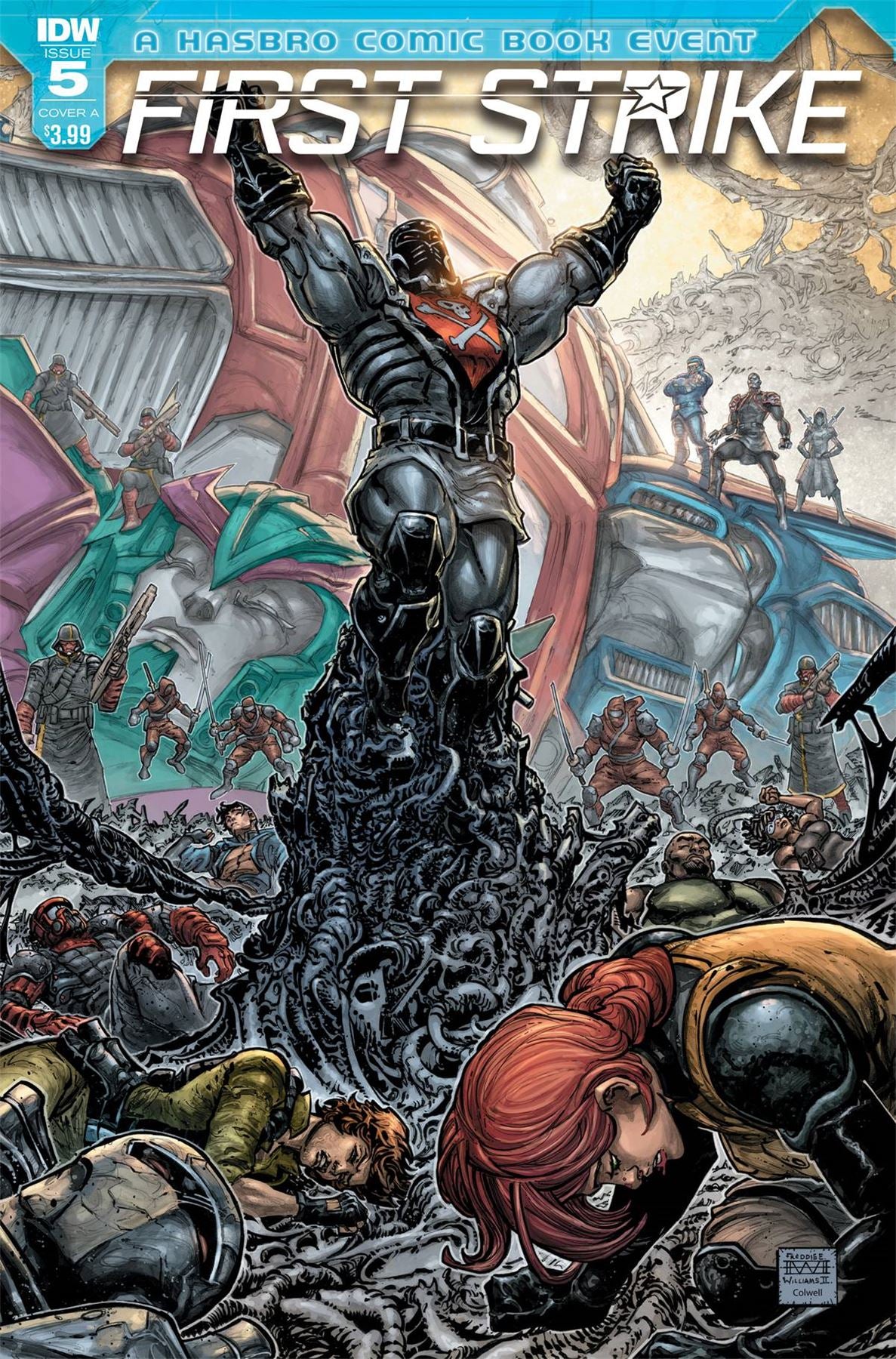 First Strike #5 Cvr A Williams Ii (Cvr A Williams Ii) Idw Publishing Comic Book