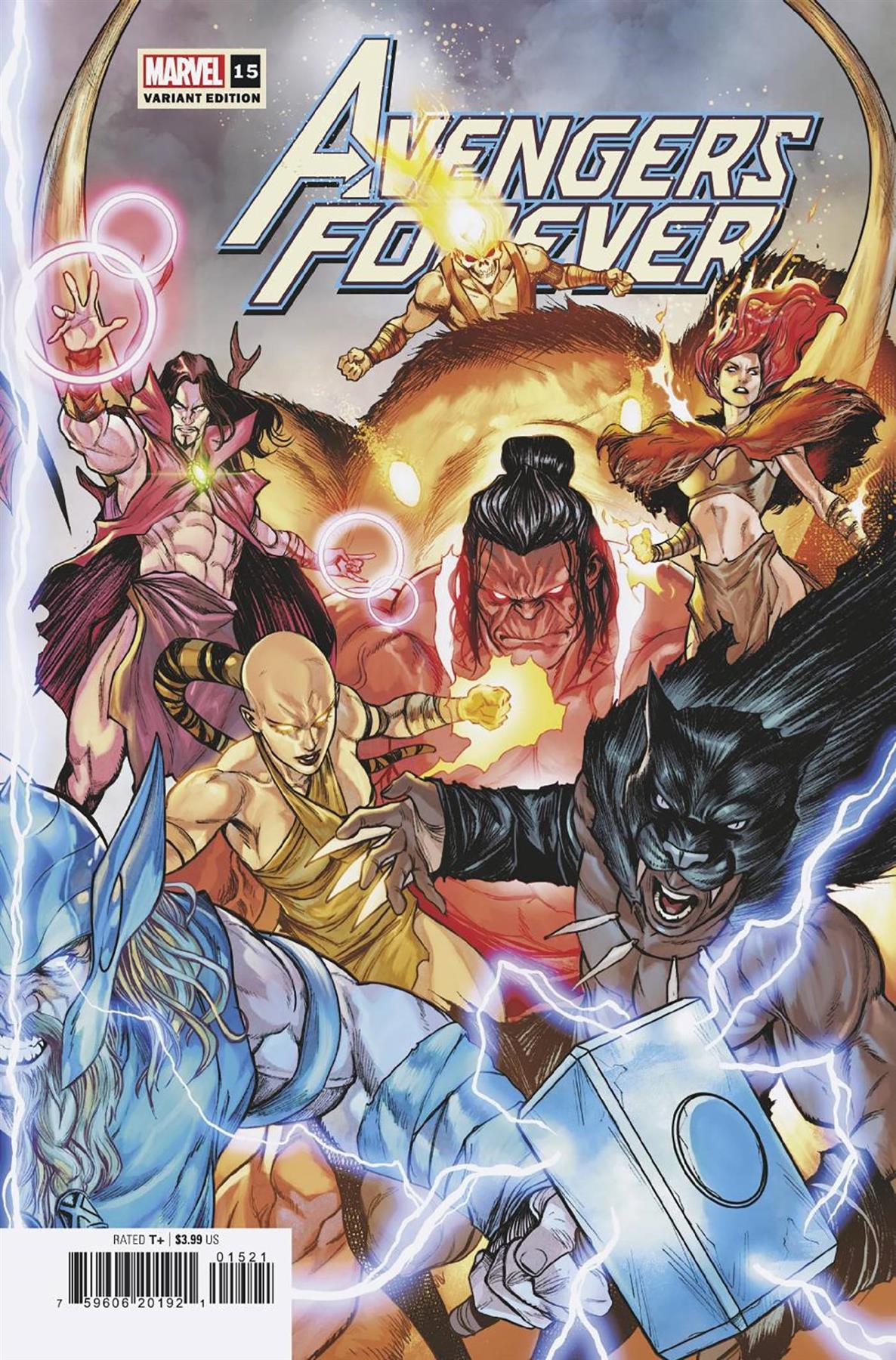 Avengers Forever #15 Past Future Avengers Assemble Connecting Var Marvel Prh Comic Book 2023