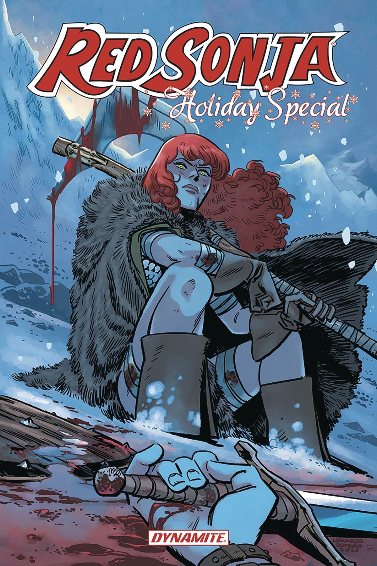 Red Sonja Holiday Special Dynamite Comic Book