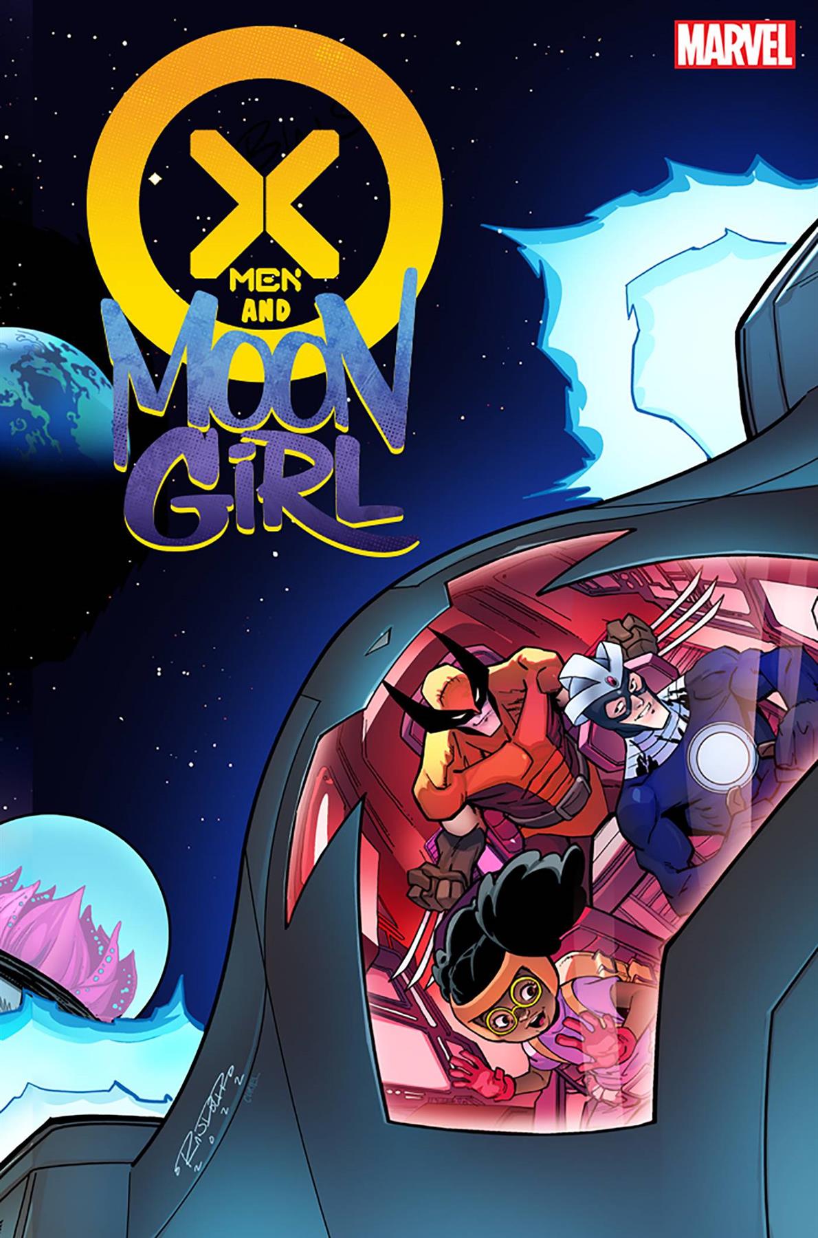 X-men And Moon Girl #1 Randolph Connecting Var () Marvel Prh Comic Book 2022