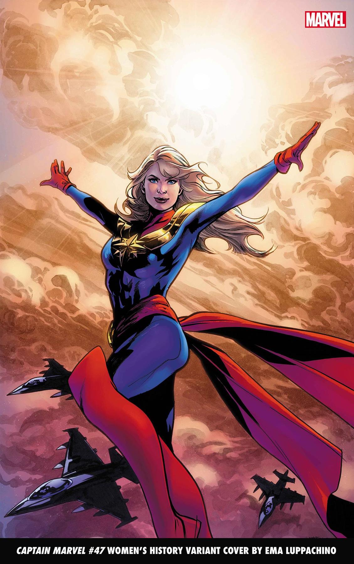 Captain Marvel #47 Lupacchino Womens History Month Var (Lupacchino Womens History Month Var) Marvel Prh Comic Book 2023