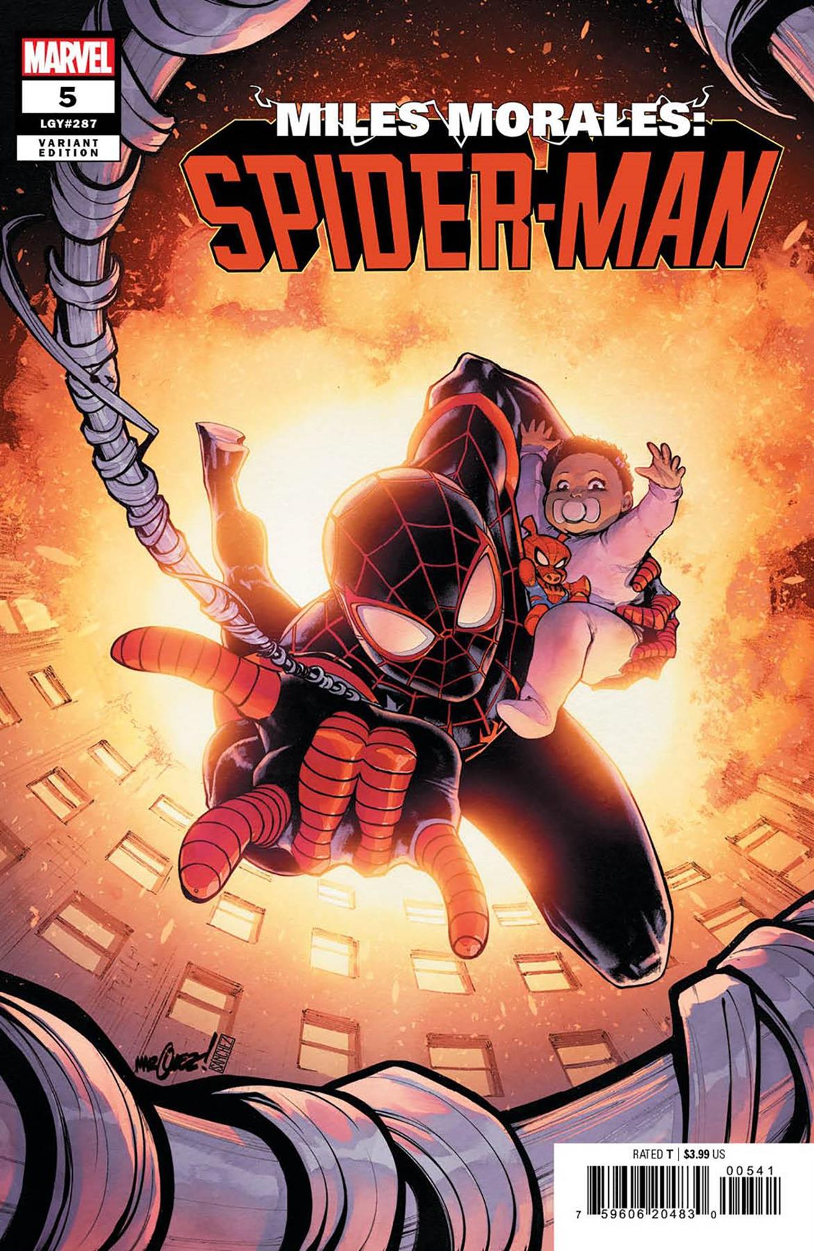 Miles Morales Spider-man #5 Artist Var (Artist Var) Marvel Prh Comic Book 2023