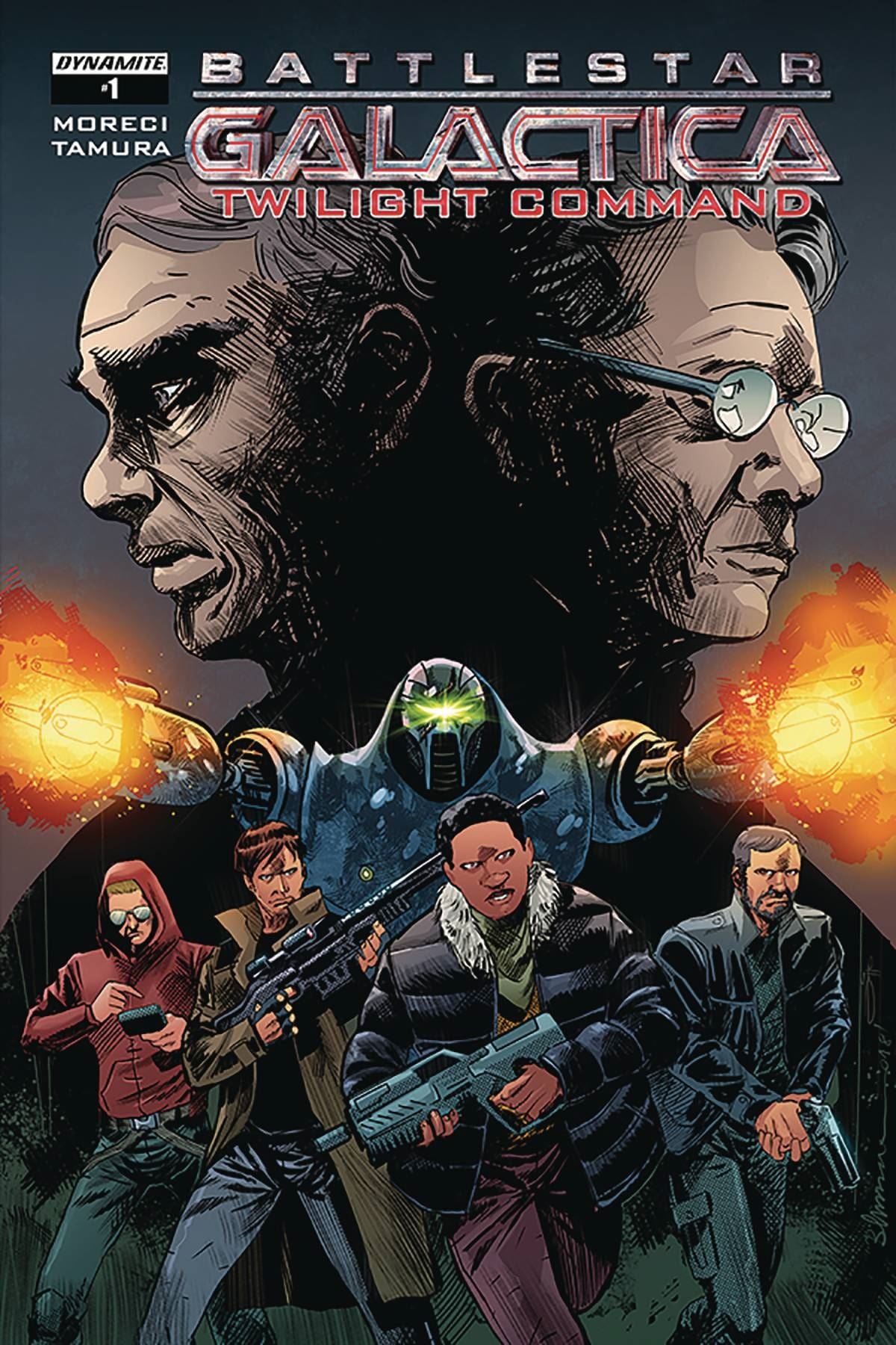 Battlestar Galactica Twilight Command #1 (Cvr B Tamura) D. E. Comic Book