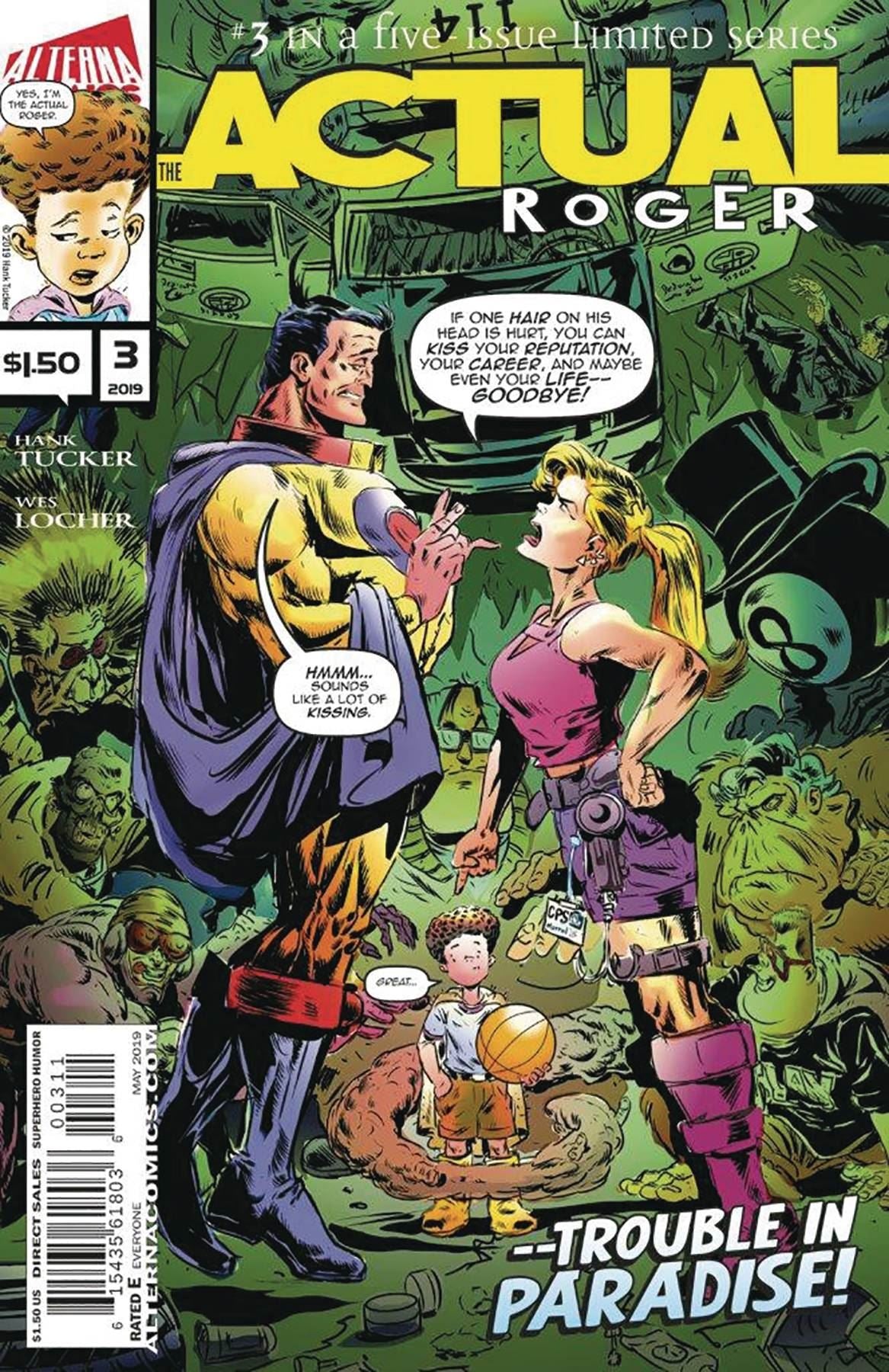 Actual Roger #3 Alterna Comics Comic Book