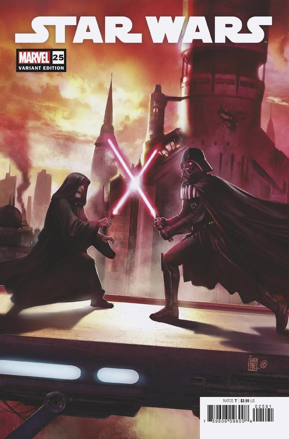 Star Wars #25 Camuncoli Var (Camuncoli Var) Marvel Prh Comic Book 2022