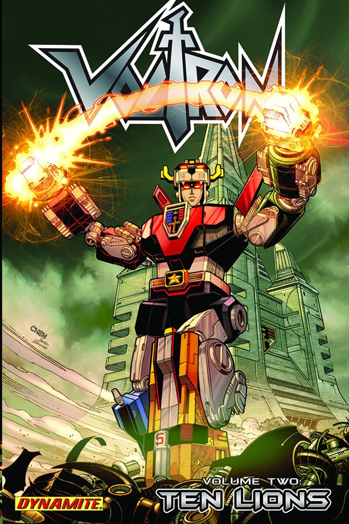 Voltron TP Vol 02 Ten Lions Dynamite