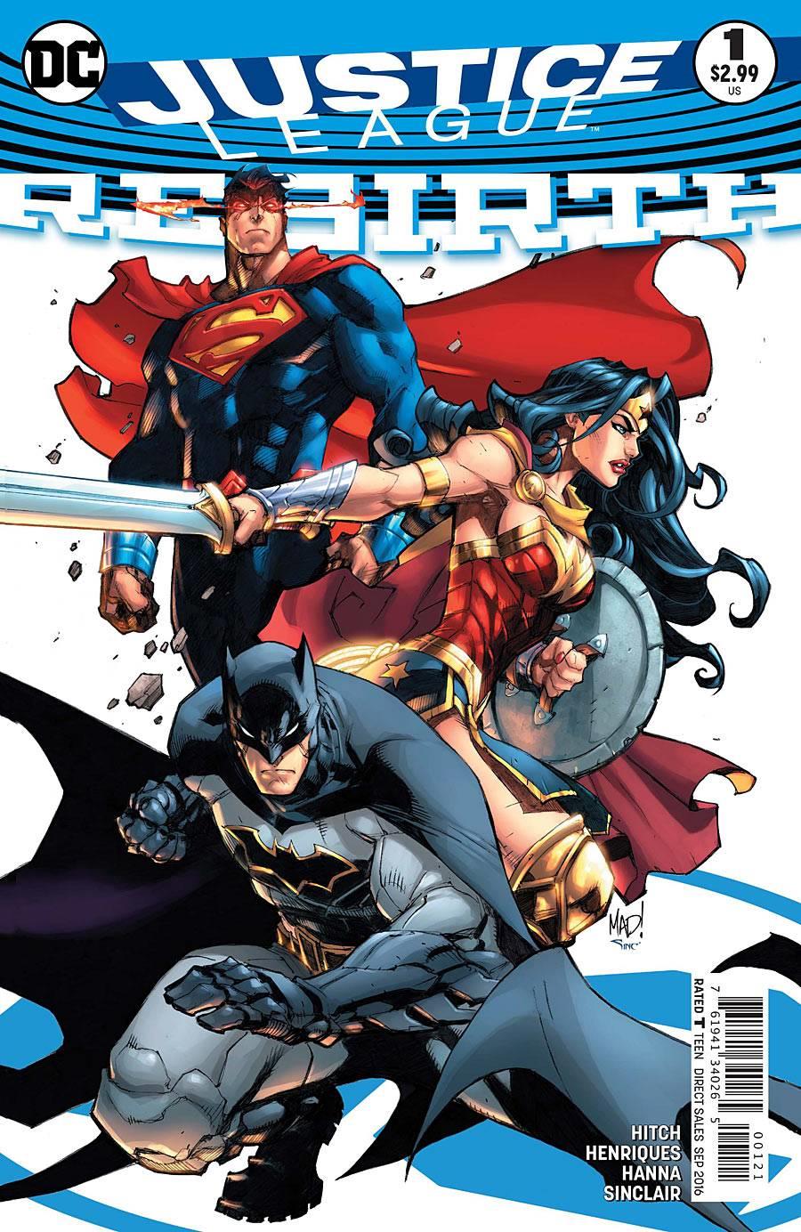 Justice League Rebirth #1 Var Ed (Var Ed) DC Comics Comic Book
