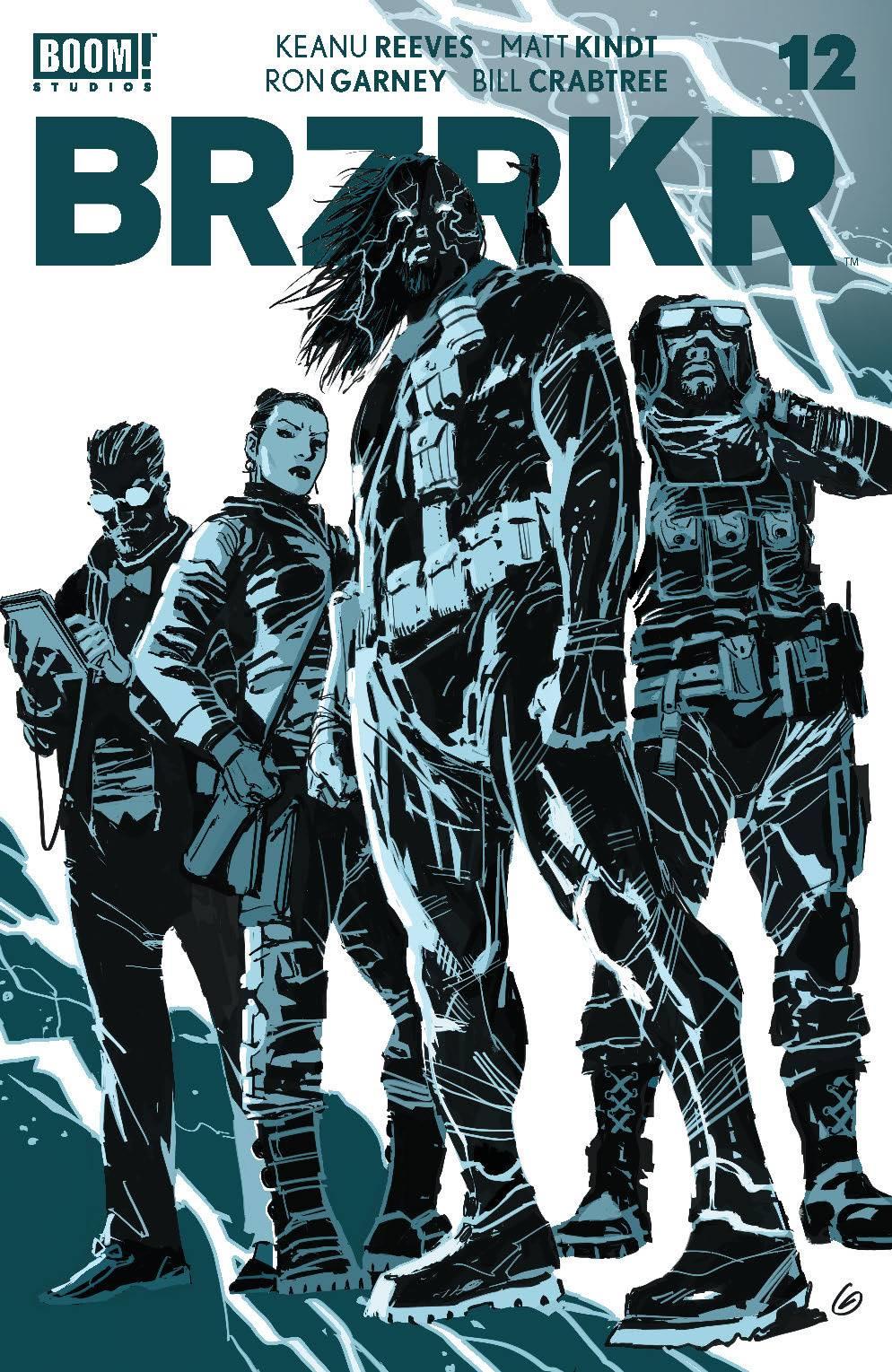 Brzrkr (berzerker) #12 (of 12) Cvr A Garney (mr) Boom! Studios Comic Book