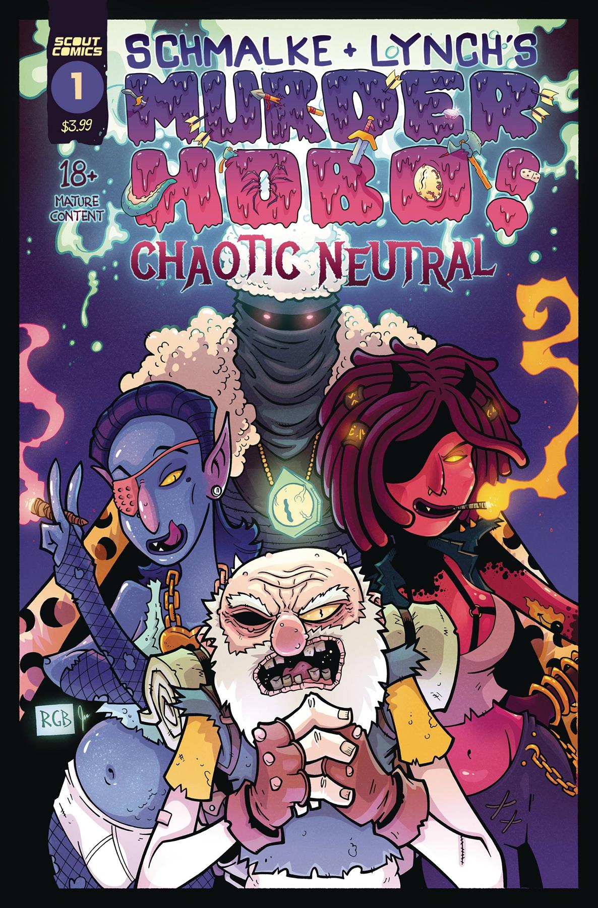Murder Hobo Chaotic Neutral #1 (mr) Scout Comics Comic Book
