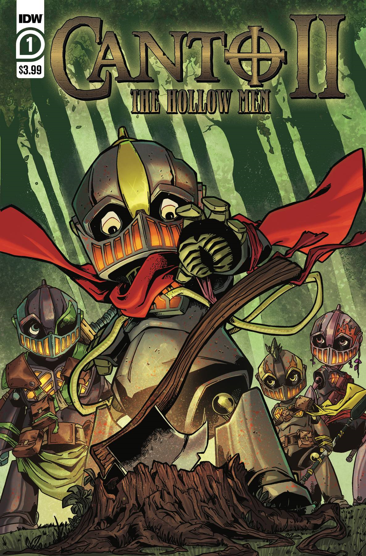 Canto Ii Hollow Men #1 (of 5) Cvr A Zucker Idw Publishing Comic Book