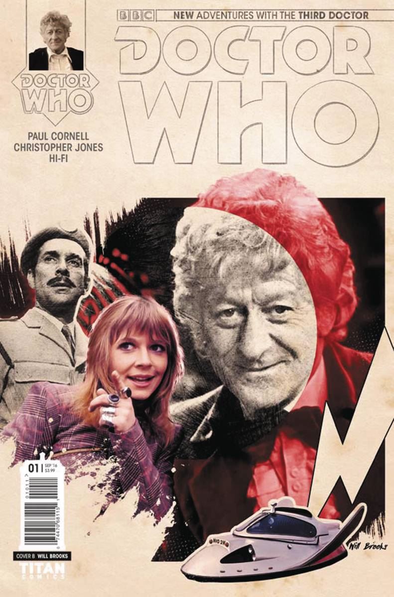 Doctor Who 3rd #2 (Cvr B Photo) Titan Comics Comic Book