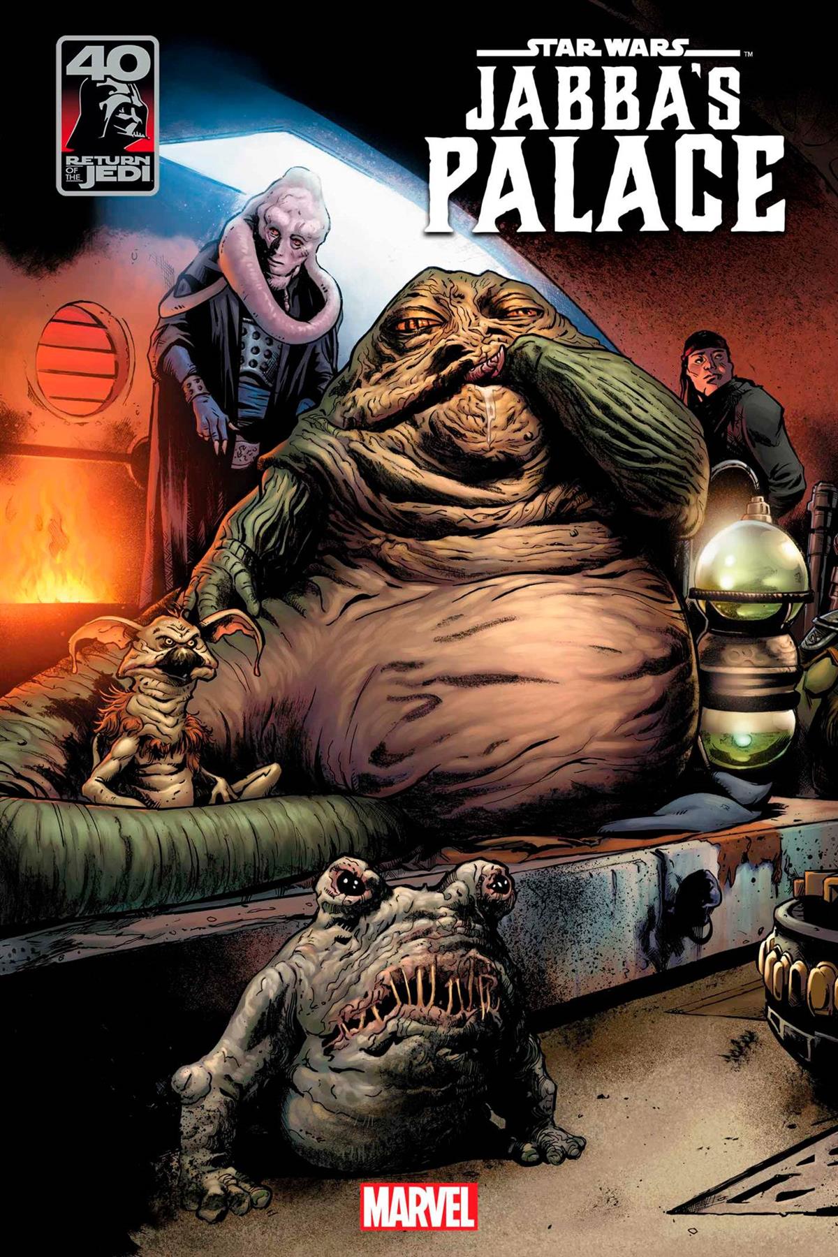 Star Wars Return Of Jedi Jabbas Palace #1 Connect Var () Marvel Prh Comic Book 2023